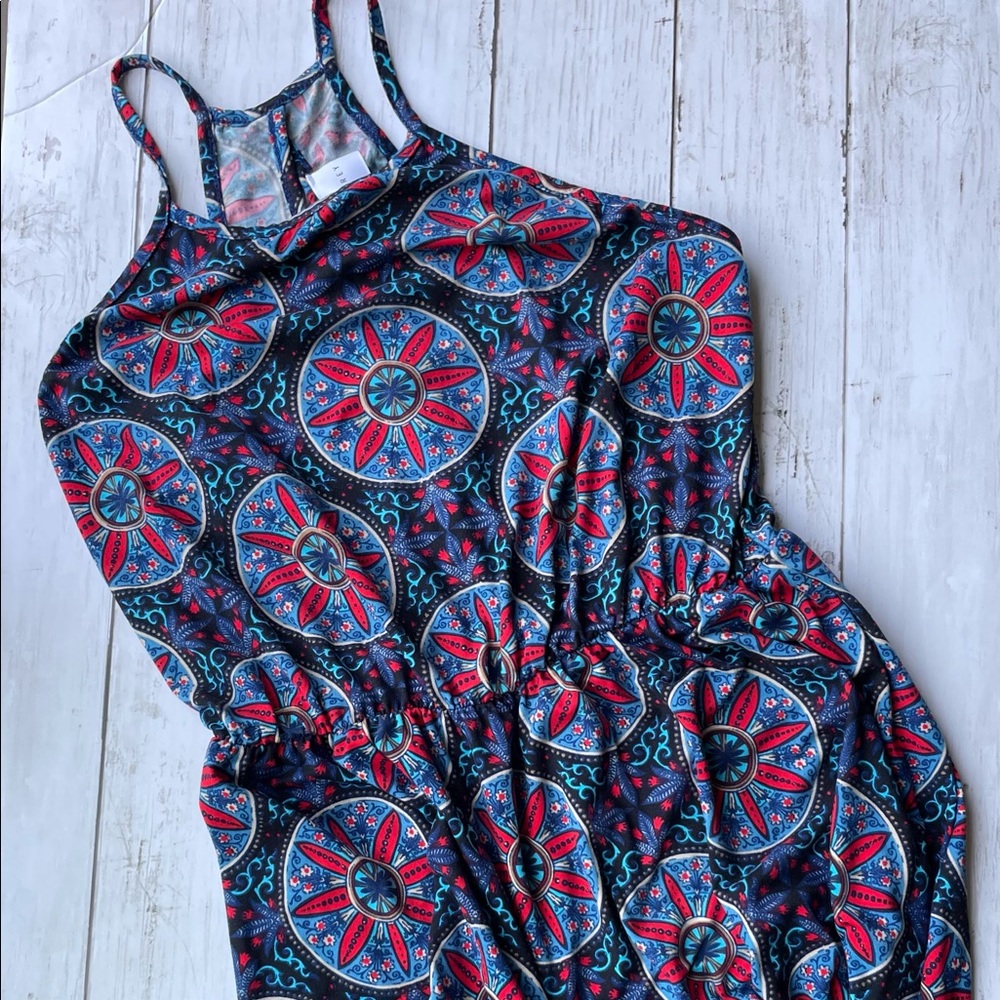 French Gray Maxi Dress - Size Large